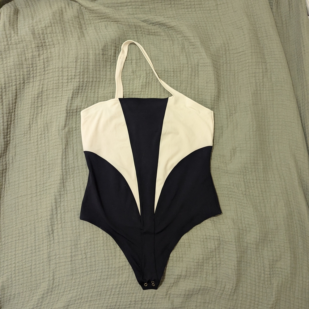 Bodysuit With One Assymetrical Strap